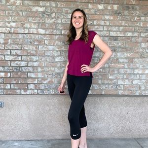 Nike pro 3/4 length leggings